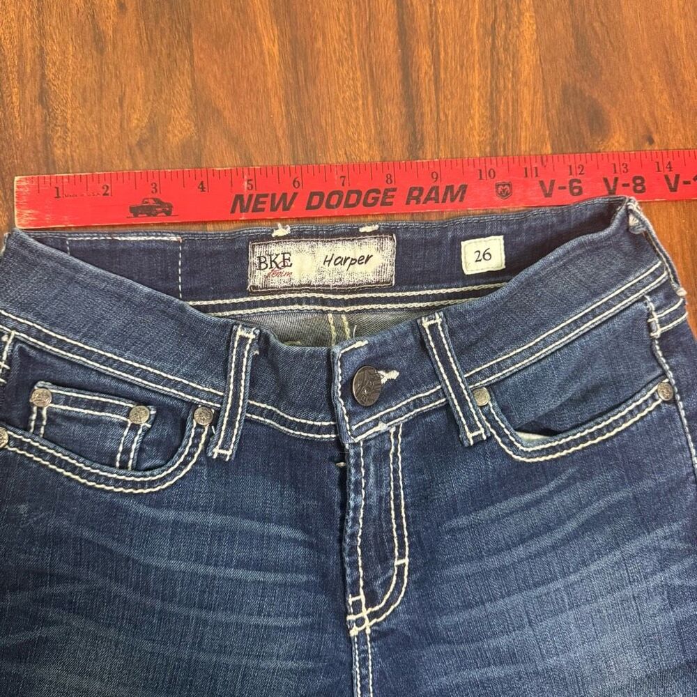 BKE Harper‎ Jeans Women’s Size 26 Denim Blue - Picture 8 of 9